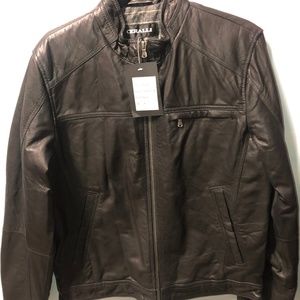 Ceralli genuine leather bomber